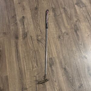 Ping Anser 3 Bronze Left Handed Putter with Black and Red Grip Made in USA